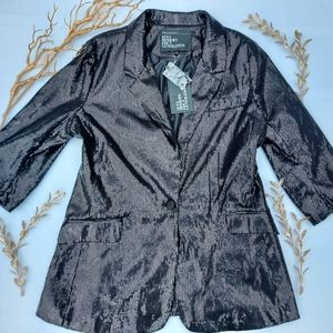 Urban Behavior Sequin Blazer Large